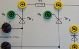 Zarządzanie kontaktami tyrystorowymi. Przydatne dla elektryka: elektrotechnika i elektronika