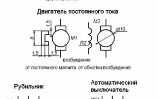 Konwencjonalne symbole graficzne obwodów elektrycznych.Przydatne dla elektryka: elektrotechnika i elektronika