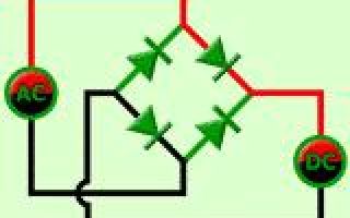 Prostowniki jednofazowe - schematy i zasada działania. Przydatne dla elektryka: elektrotechnika i elektronika