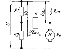 Schemat mostka tachometrycznego