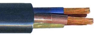Гумен кабел КГ (гумена изолация на основата на естествени и бутадиенови каучуци)