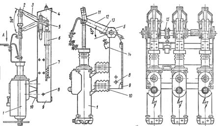 Превключвател за масло: a-VMG-133, b-VMG-10