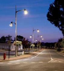 Осветление на улици, пътища и площади
