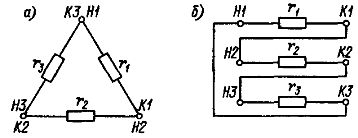 Połączenie w trójkąt rezystorów