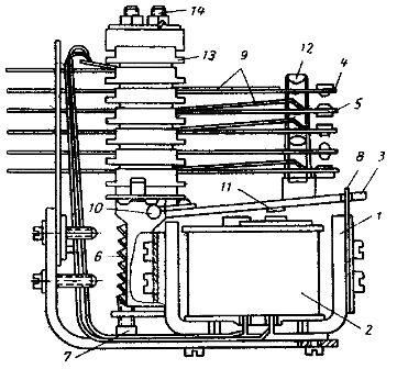 Конструкция на реле MKU-48