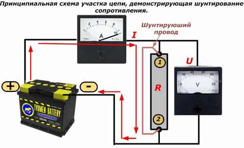 Schemat obwodu elektrycznego