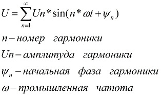 Формула за изчисляване на хармоници