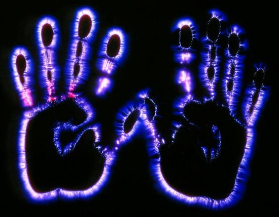 Fotografia wysokiej częstotliwości ludzkich rąk