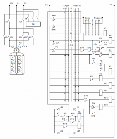 Схема на кранов магнитен контролер от тип TCA