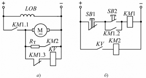 Obwód elektryczny i obwód sterujący hamowania dynamicznego