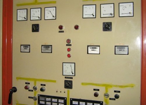 Контролен панел на трансформаторната подстанция