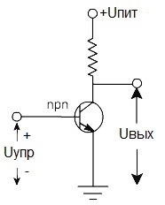 NPN транзисторна комутационна верига