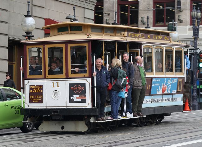 Kolejka linowa z San Francisco do czasów współczesnych