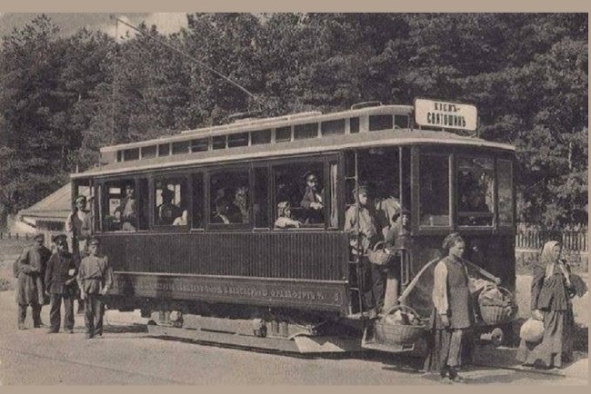 Kyjevská tramvaj 1892