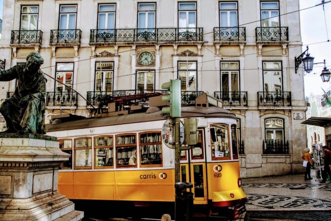 Historické tramvaje v Lisabonu
