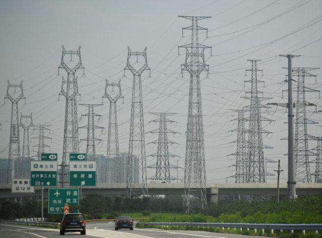 Електропроводи в Китай